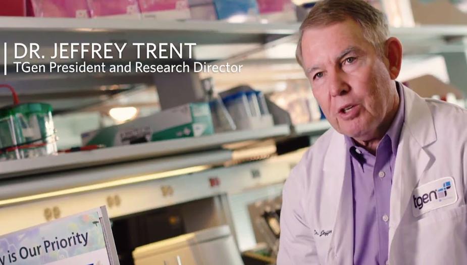 a tgen researcher