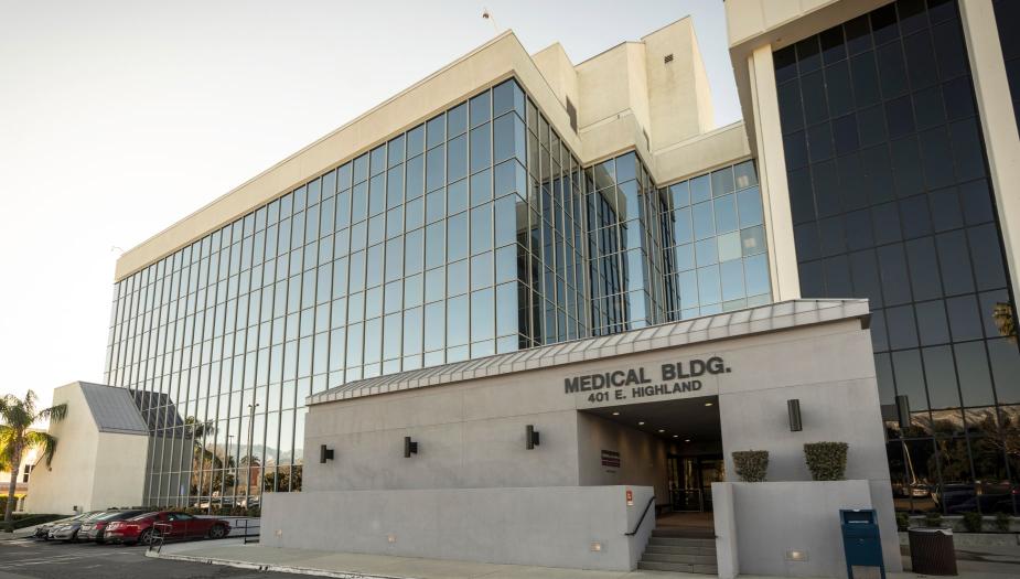 Exterior of City of Hope San Bernadino Building