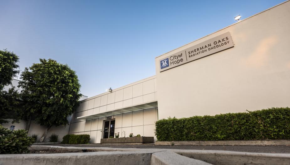 Front of the Sherman Oaks building