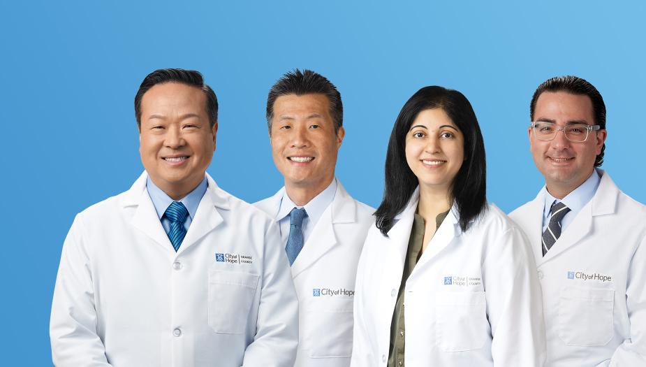 Doctors Edward Sanghyun Kim, Percy Lee, Jyoti Malhotra, and Nishan Tchekmedyian