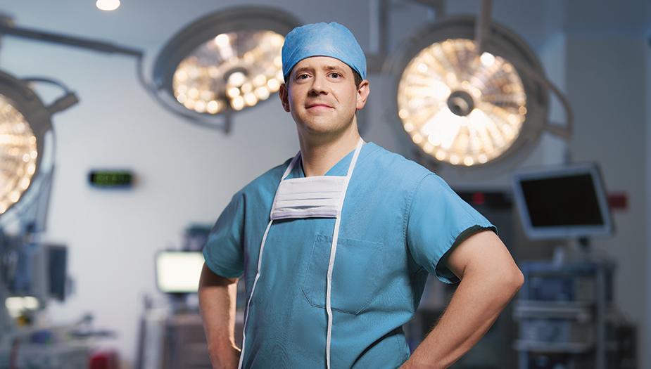 Joshua Cohen, M.D., operating room