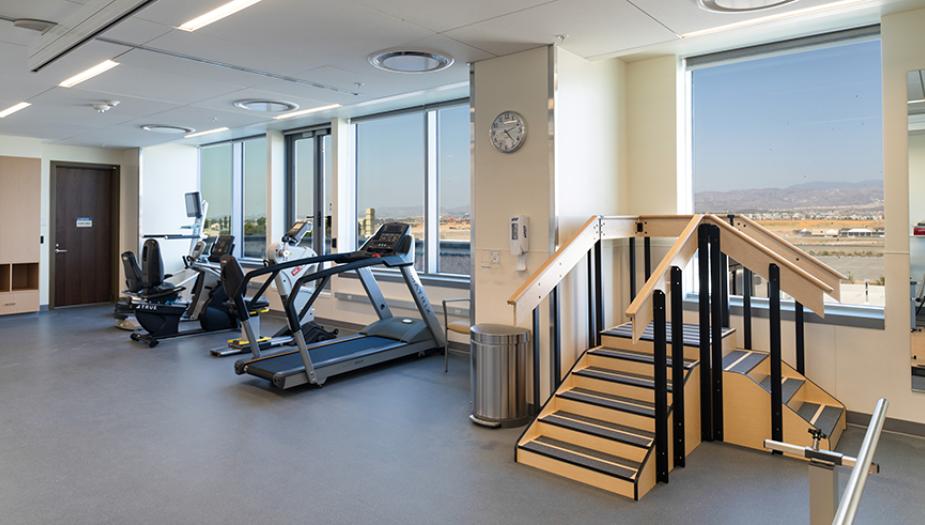 Rehabilitation Gym at Orange County's Cancer Specialty Hospital