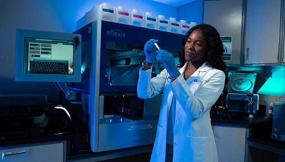 Jessica Revere, lab supervisor | City of Hope Atlanta