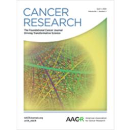 Cover of Cancer Research