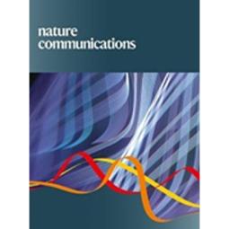 Cover image of Nature Communications