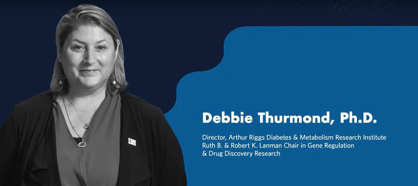 Faces of Diabetes Innovation: Debbie Thurmond, Ph.D.