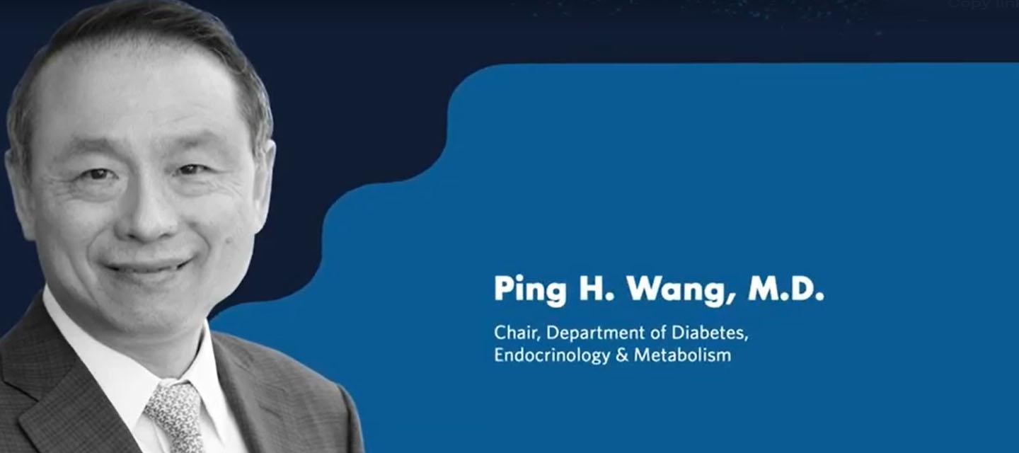Faces of Diabetes Innovation: Ping Wang, M.D.