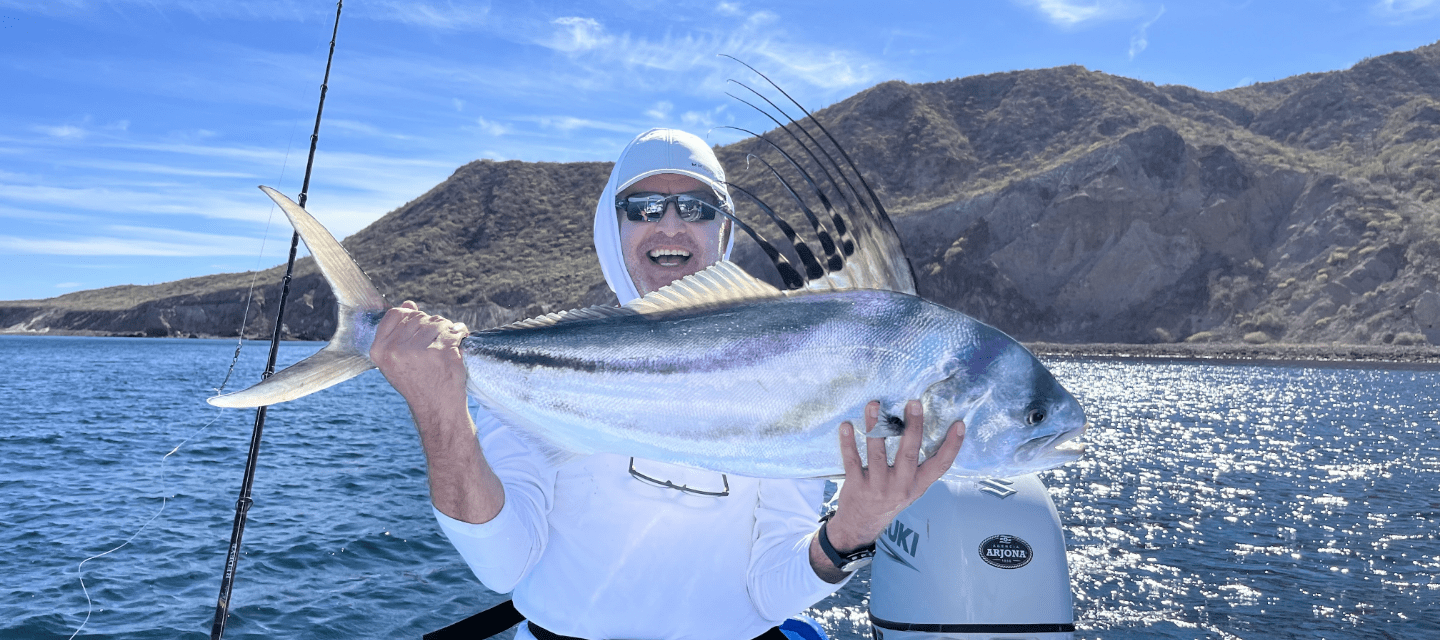 Kidney cancer survivor Marcelo Vine fishing