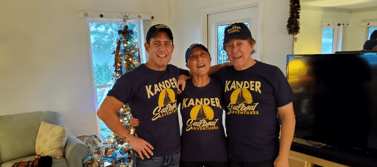 Pamela, Michael, and Mike Kander