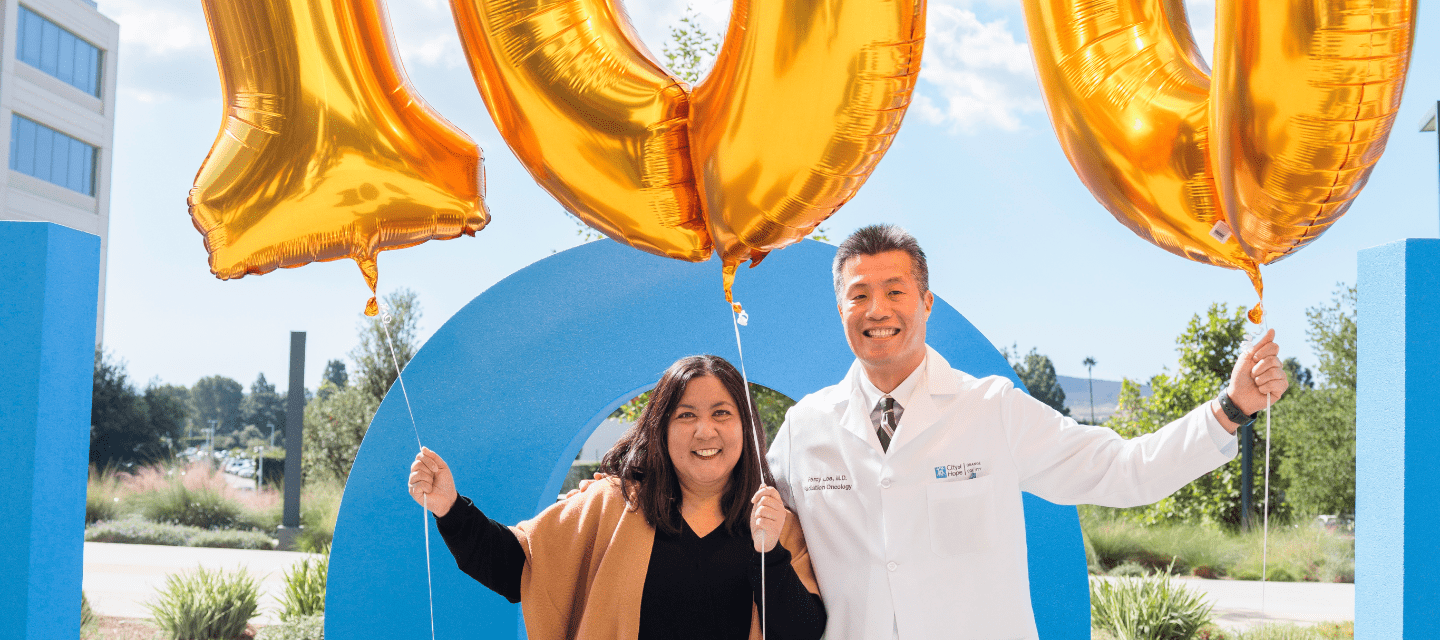 City of Hope Orange County celebrates 100th and 101st patients treated with county’s most advanced radiation oncology technology