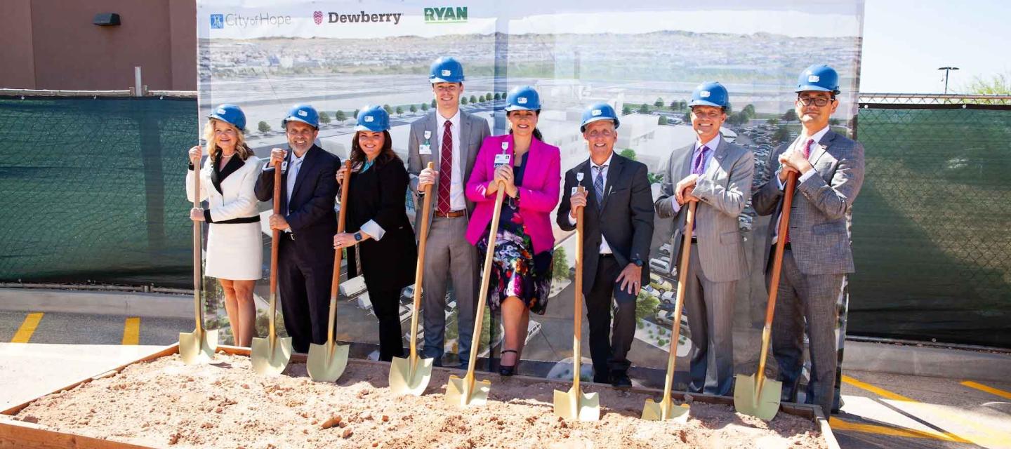 City of Hope Phoenix ground breaking ceremony