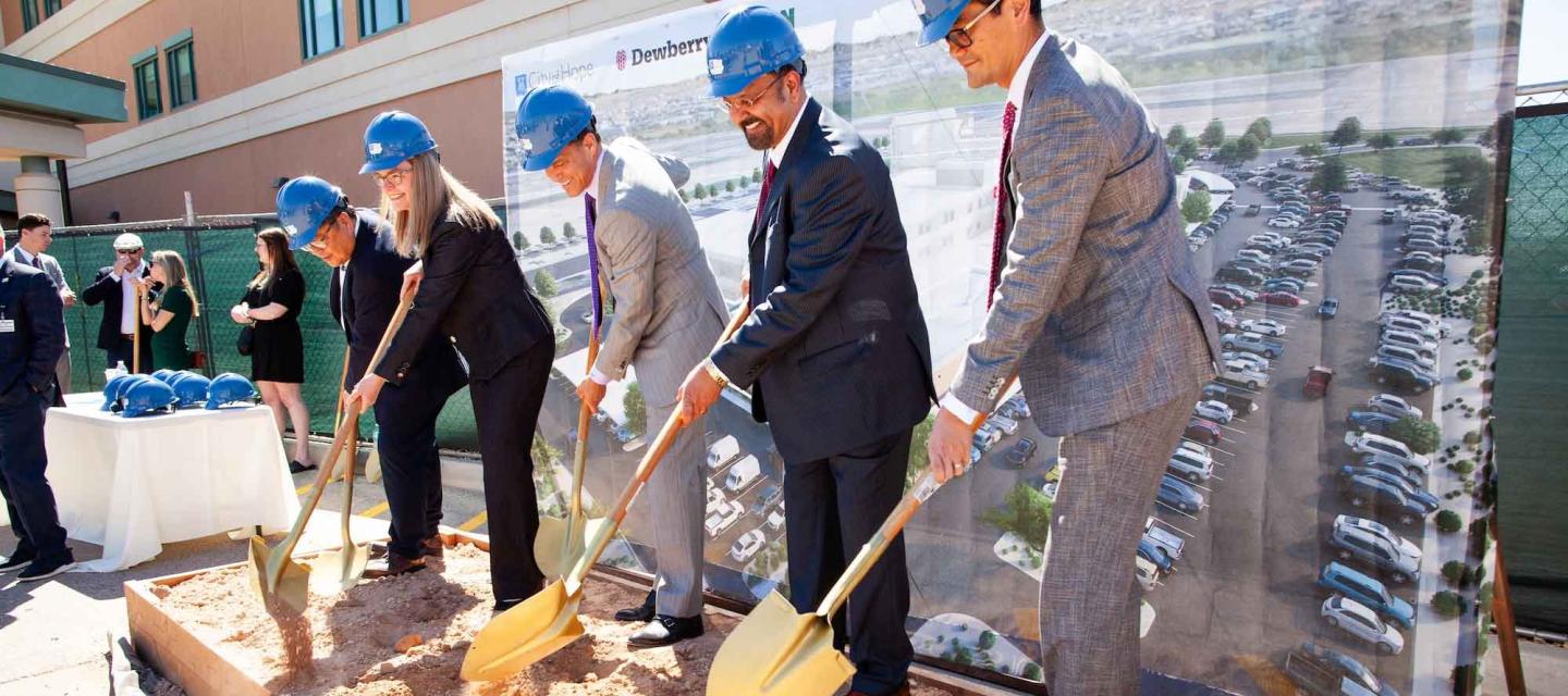 City of Hope Phoenix ground breaking ceremony