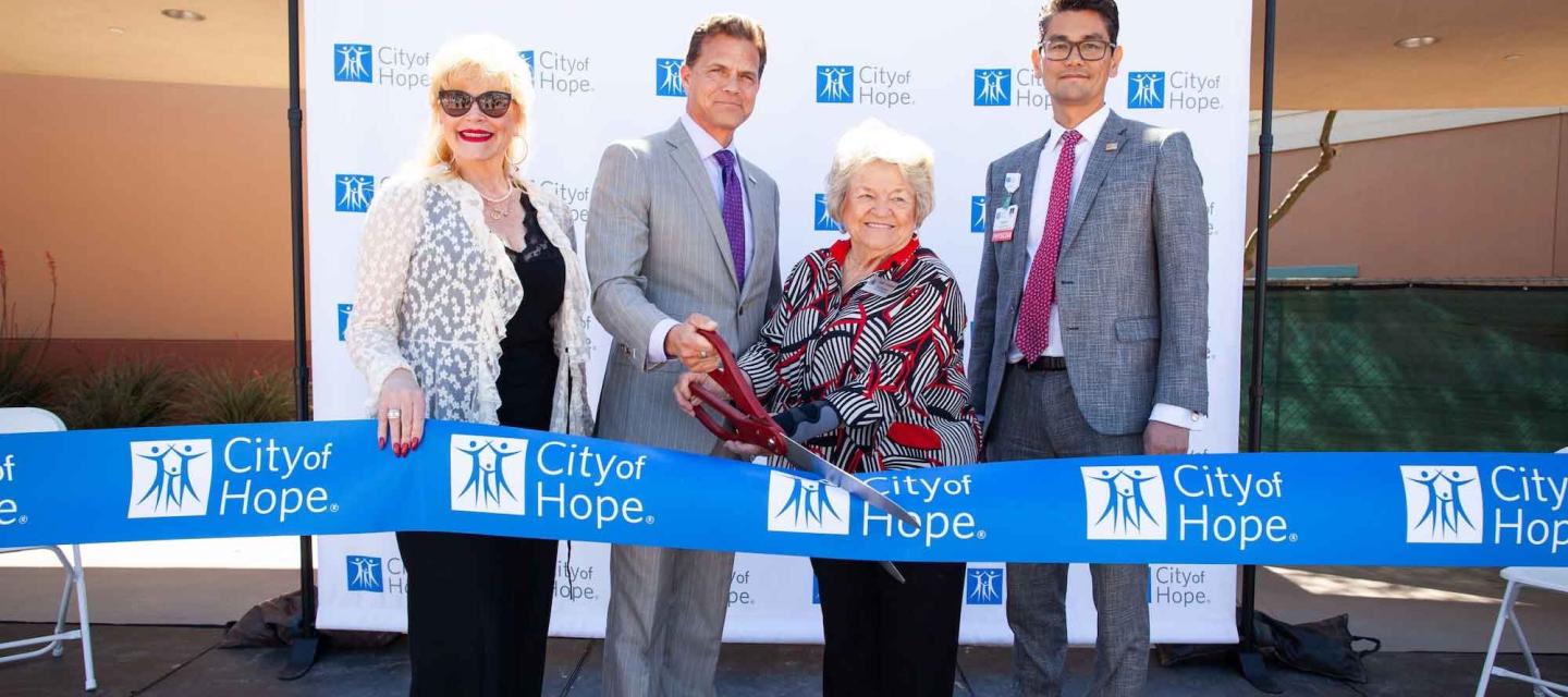 City of Hope Phoenix ribbon cutting ceremony