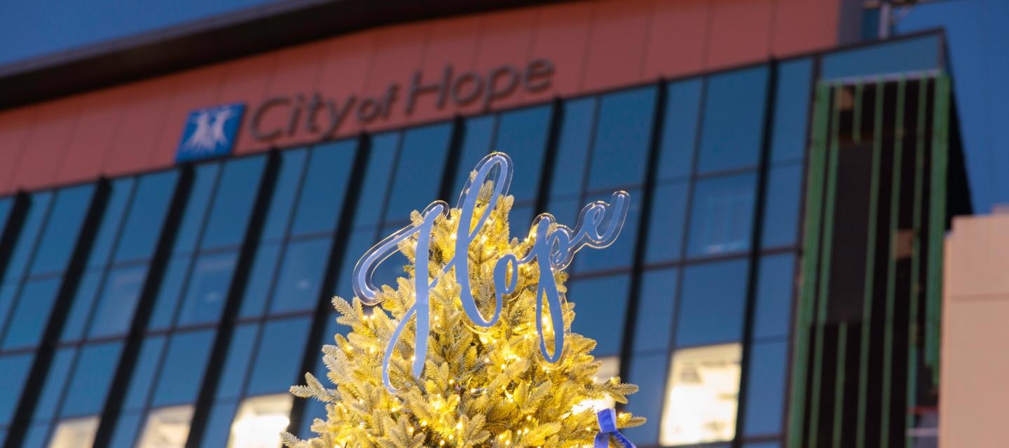 Christmas Tree Lighting at City of Hope Orange County