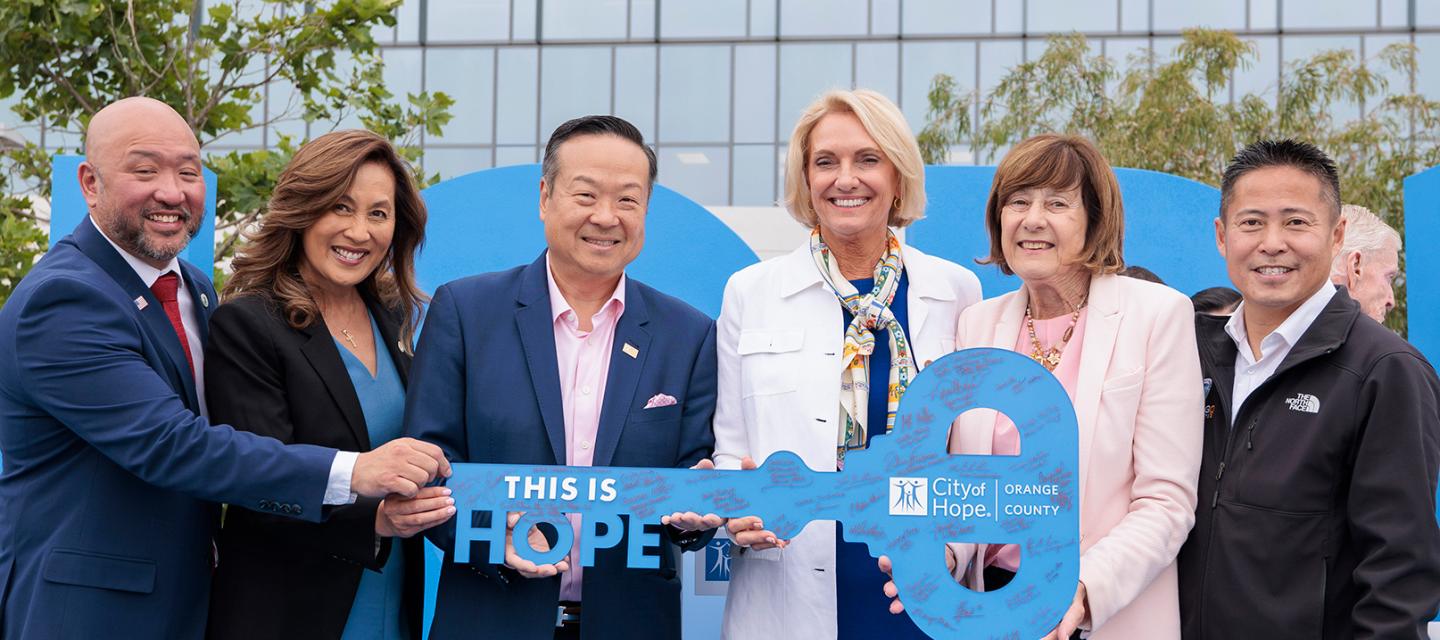 City of Hope Orange County Hospital Key Ceremony