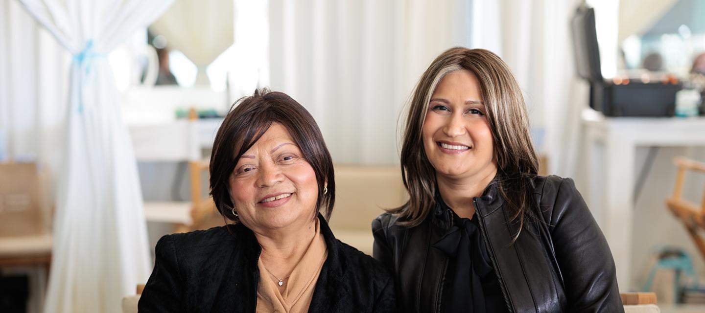 Orange County grateful patients at Beauty in Hope event