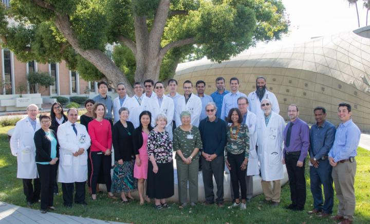 Group photo of researchers and staff