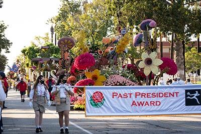 Rose Parade Past President awards