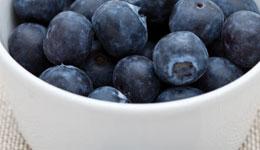 bowl blueberries