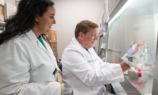 Dr. Gruber and Bita Nehoray, senior genetic counselor | City of Hope