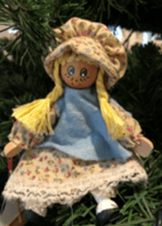 This Christmas ornament was on Kerry's tree each year