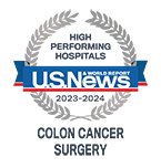 City of Hope is ranked among the Highest Performing Hospitals for Colon Cancer Surgery by U.S. News & World Report 2023-24