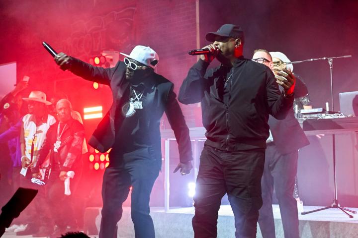 Public Enemy perform