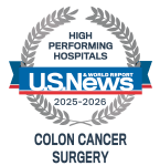 City of Hope is ranked among the Highest Performing Hospitals for Colon Cancer Surgery by U.S. News & World Report 2025-26