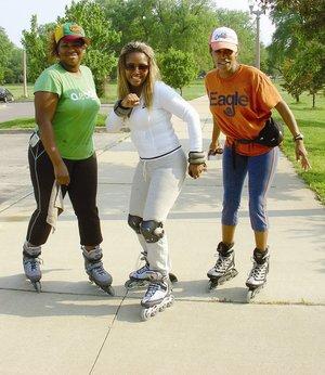 BCERP Grant Website - Active Women Roller skating 