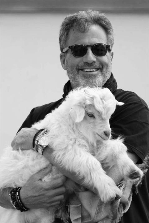 Bruce Gifford and Goat