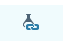 EpicCare link icon: an Erlenmeyer flask with an interlocking link symbol overlapping its bottom right corner