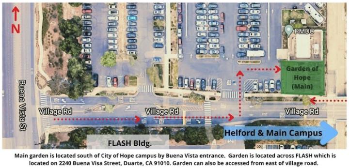 Garden of Hope Map