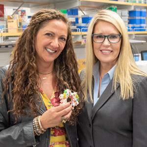 Linda Malkas and Artemis Patrick | City of Hope