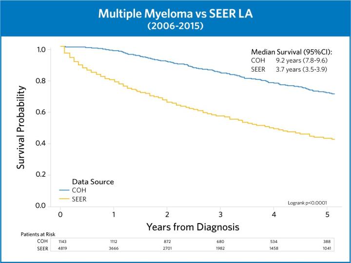 Multiple Myeloma SEER LA Chart Multiple Myeloma SEER LA Chart