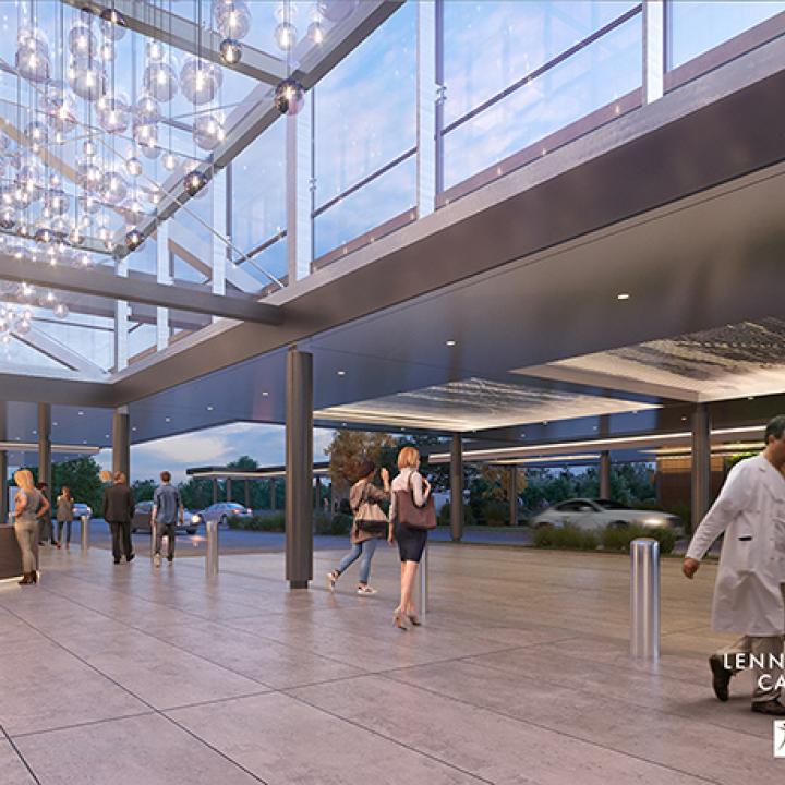 Patient and Family Arrivals Area
