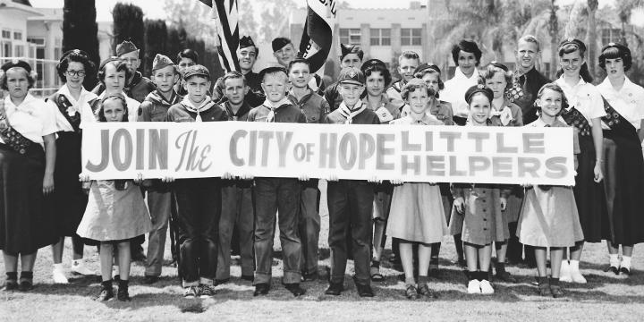 City of Hope 1954 - City of Hope Little Helpers