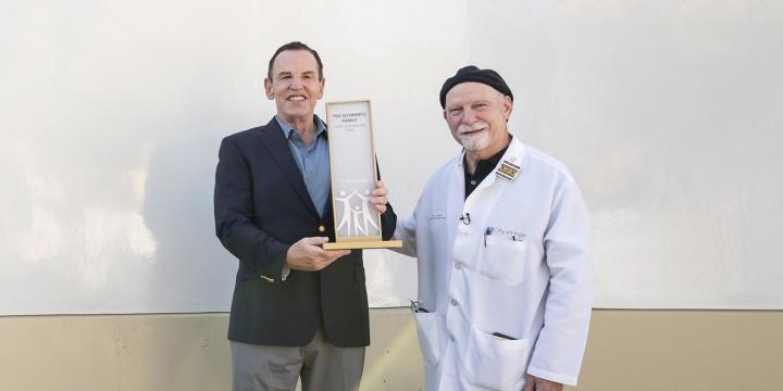 Ted Schwartz and Stephen T. Rosen, M.D.