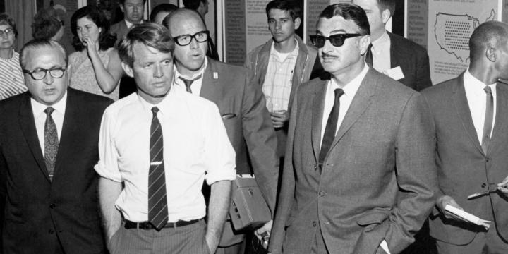 City of Hope 1968 - Robert Kennedy visits campus