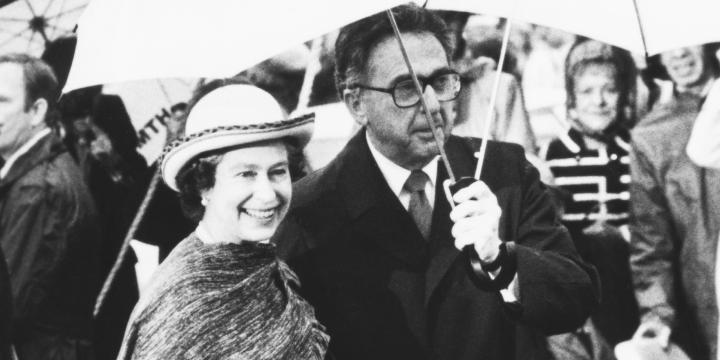 City of Hope 1983 - Queen Elizabeth II with Meyer Hersch