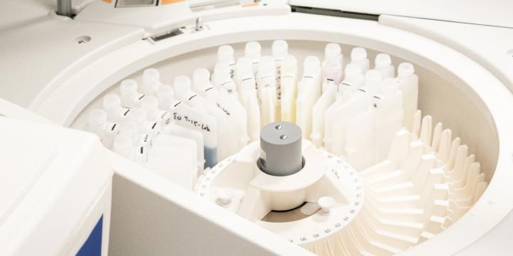 City of Hope 2008 - Centrifuge in lab