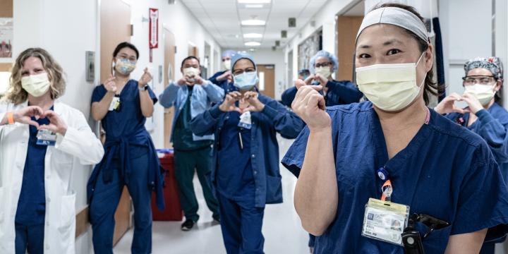City of Hope 2021 - Photo of Doctors/Nurses