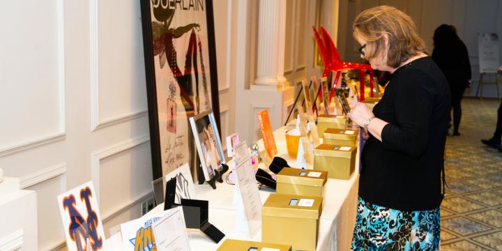 Spirit of Life Award Luncheon auction table