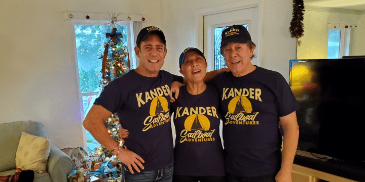 Pamela, Michael, and Mike Kander