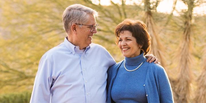 Emmet Stephenson and his wife Toni Stephenson