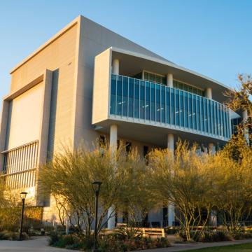 Exterior of building of City of Hope