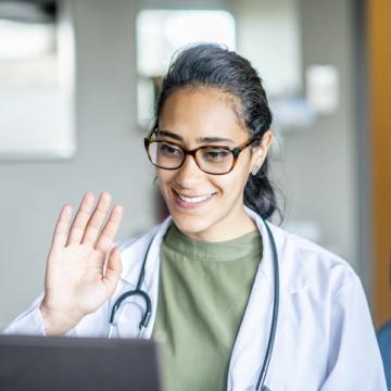remote medical appointment