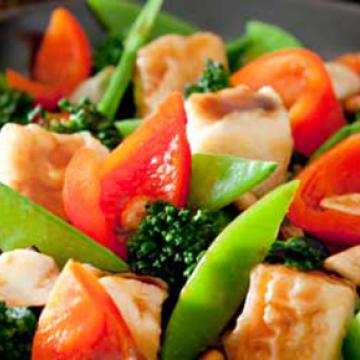 Tofu stir-fry