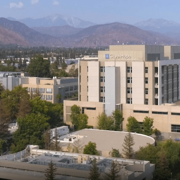 Duarte campus bird view