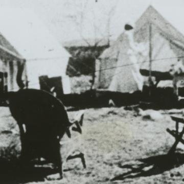 City of Hope 1913 - Buildings and Structures - Two Tents