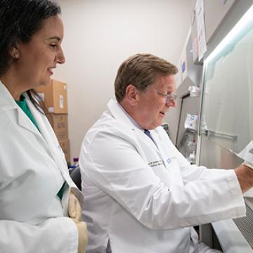 Dr. Gruber and Bita Nehoray, senior genetic counselor | City of Hope